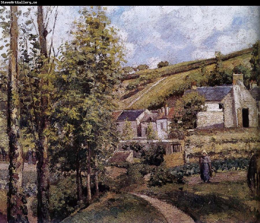 Camille Pissarro Loose multi tile this Ahe rice Tash s scenery